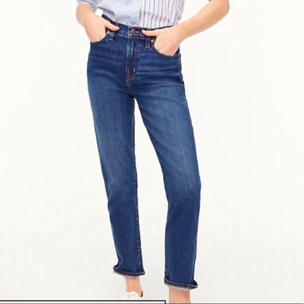 J Crew Vintage Straight Jeans Like New
